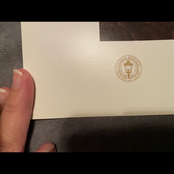 Thomas kinkade “Sea of Tranquility” 1998 - Picture 3 of 4